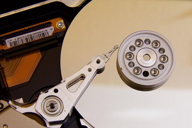Image showing a computer hard drive for disaster recovery services LA